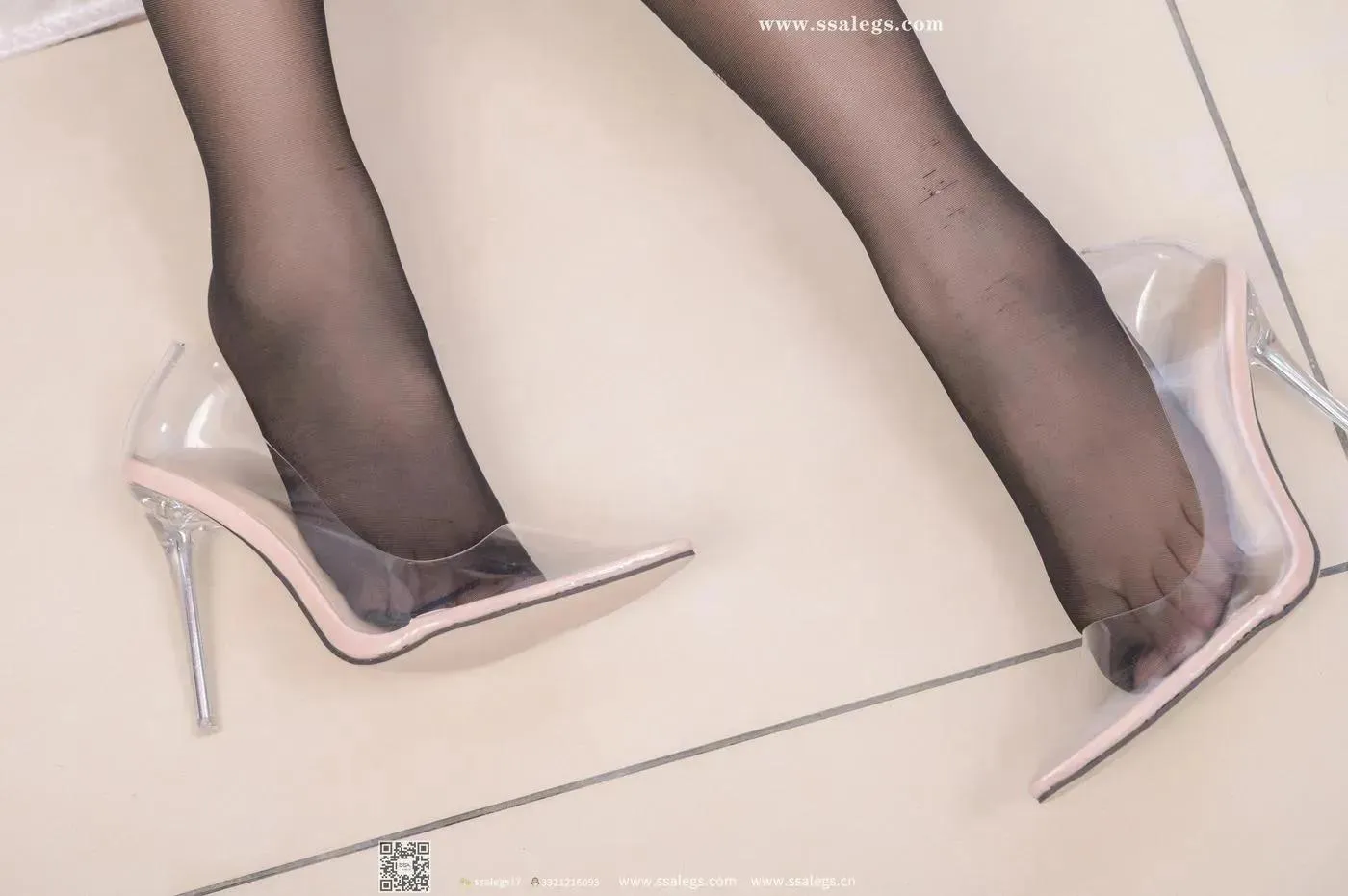 [SSA丝社]超清写真 NO.360 小鹿春风拂面的妩媚黑丝(下) [78P]插图6